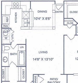 The Gael Floorplan F The Gael Floorplan F
